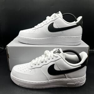NEW Nike Air Force 1 Low White Black DD8959-103 Women's Size 10 Sneakers